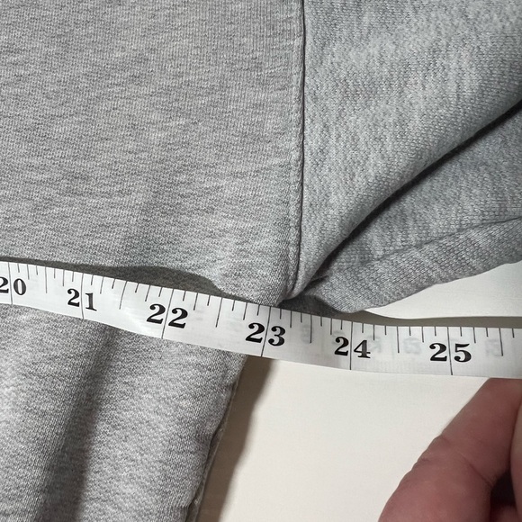 Agolde Gray Crew Neck Sweater Classic Fine Knit - Picture 6 of 10